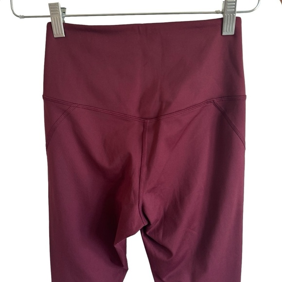 Girlfriend Collective Compressive High-Rise Legging, Maroon, Size S - Picture 5 of 8